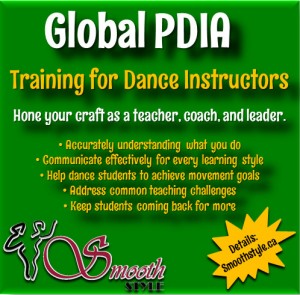 Global PDIA dance teacher training Canada